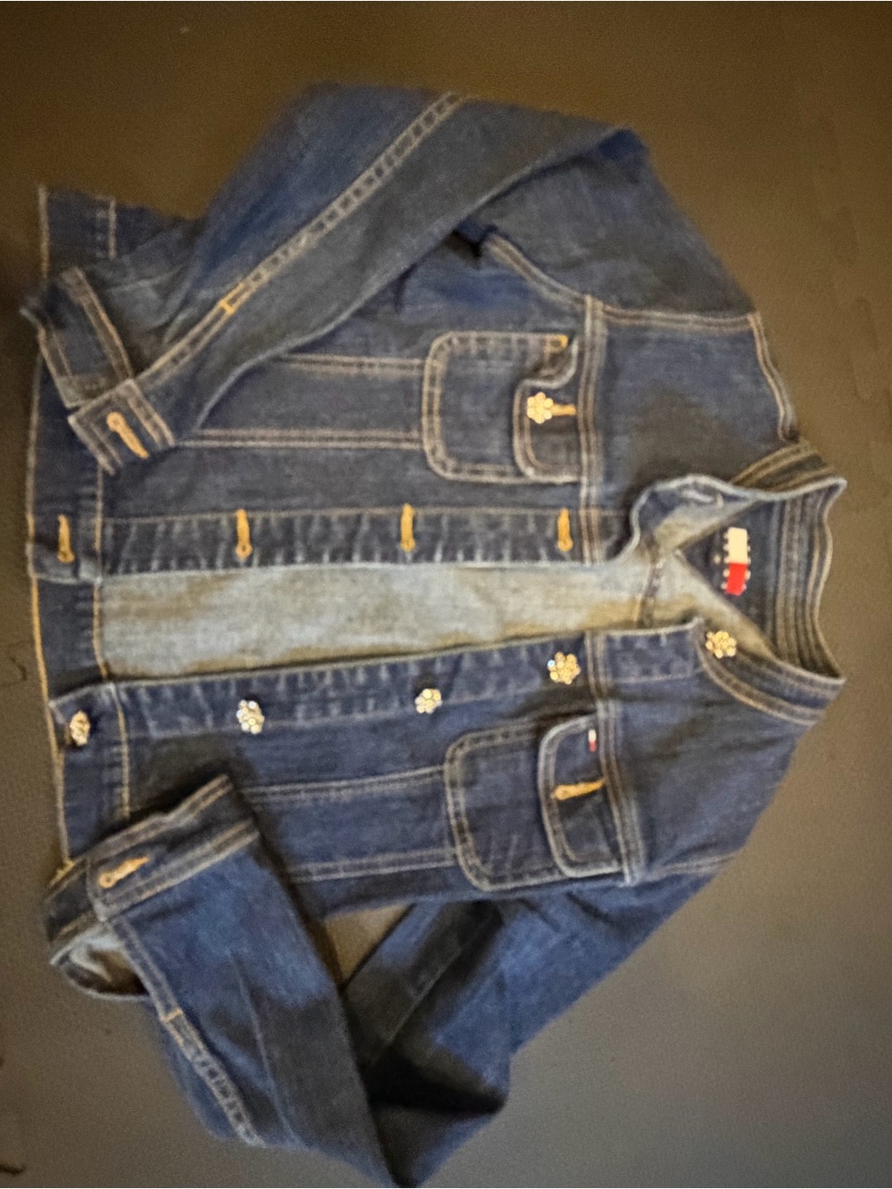 Tommy Hilfiger Dark Blue Denim Jean Jacket